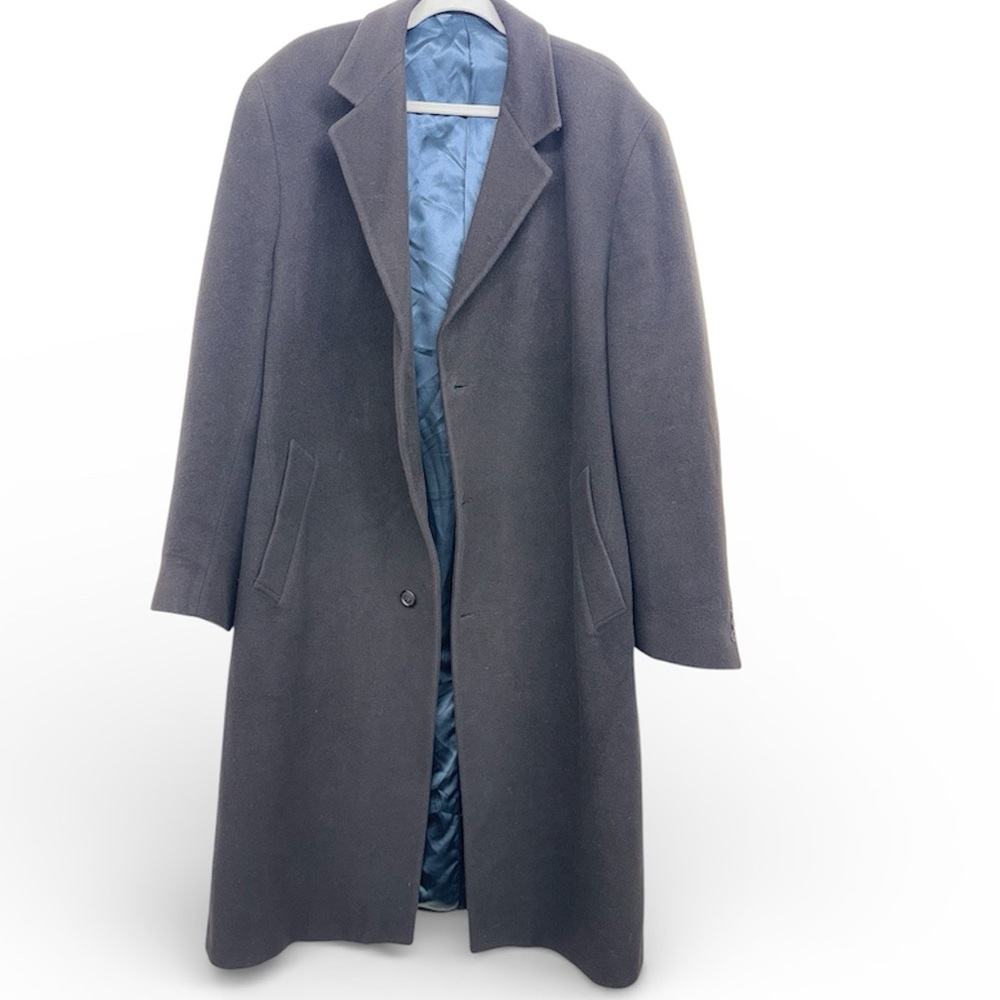 Folio New York Men's Black Overcoat